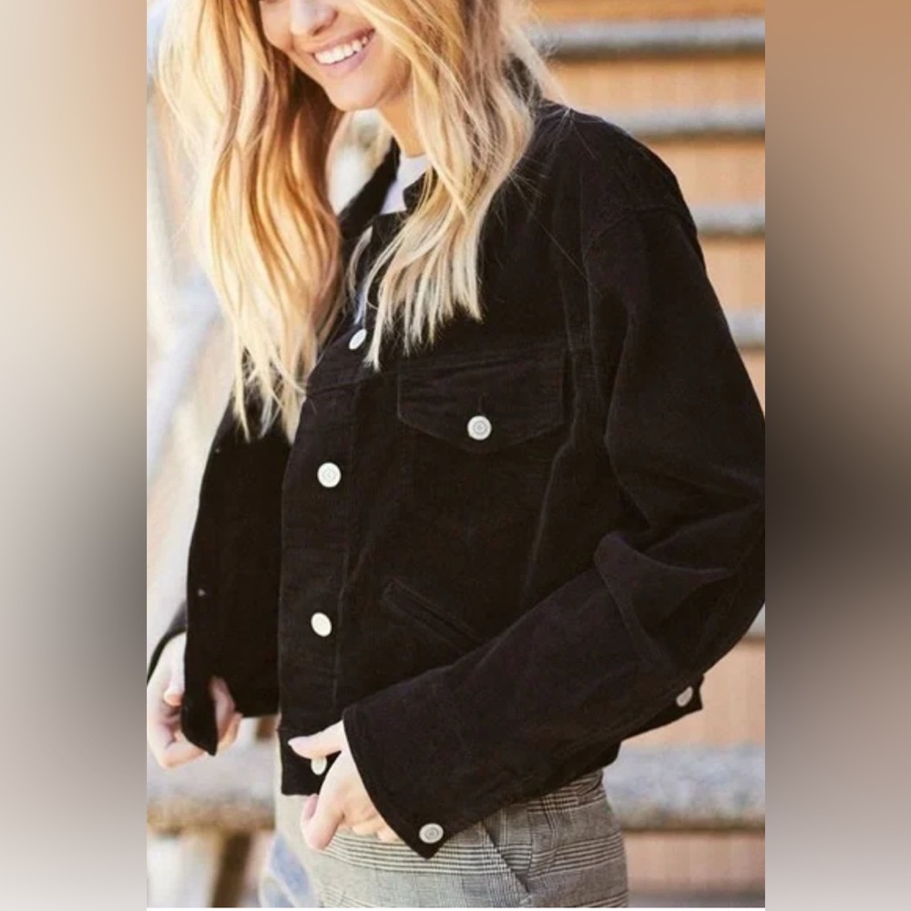 John Galt Women's Black Courdory Jacket